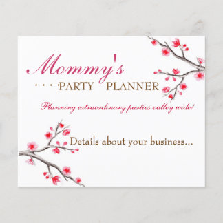 Japansk Cherry-Blommar Flygblad