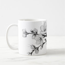 Japansk Cherry Blommar Sakura Mugg2 Kaffemugg