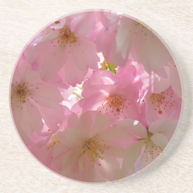 Japansk Cherry-Blommar Underlägg Sandsten (Framsidan)