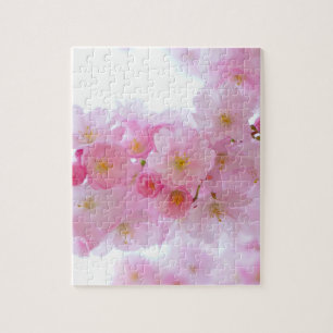 Japansk Cherry Träd Blommar Pussel