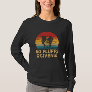 Japansk chin, inga fluffs som ges Hund Mamma Pappa T Shirt