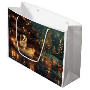 Japansk chin-jul - festlig resa