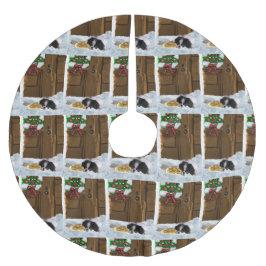 Japansk chin-jul julgransmatta borstad polyester