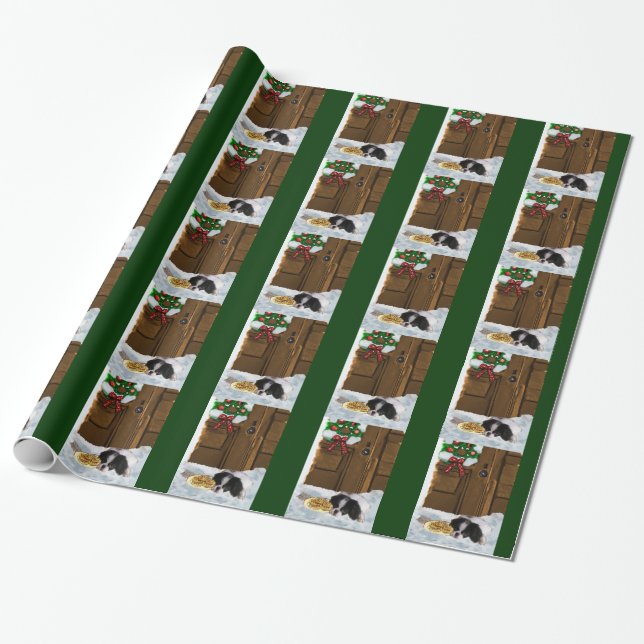 Japansk chin-jul presentpapper (Utrullad)