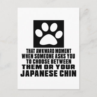 JAPANSK CHIN. KLUMSIGA DESIGNER VYKORT