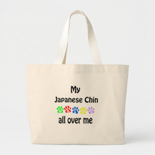 Japansk chin Walks Design Jumbo Tygkasse