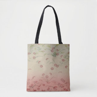 Japansk Chiyogami-handväska | Taisho-erans krysant Tygkasse