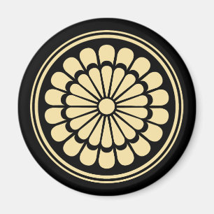 Japansk Chrysanthemum Vapensköld, Kamon Magnet