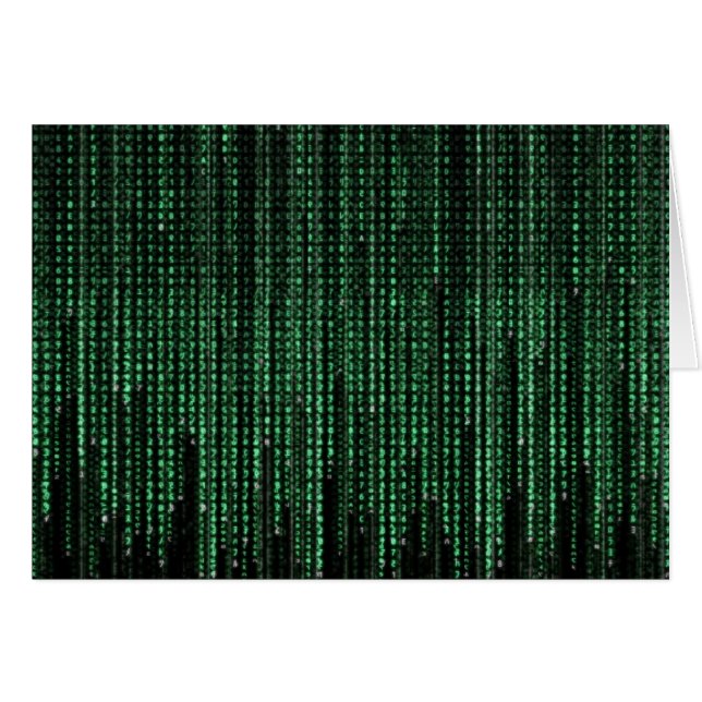 japansk computereeze hälsningskort (Framsidan Horizontal)