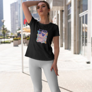 Japansk Coola Traveling Cat T Shirt