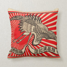 Japansk Crane Kudde