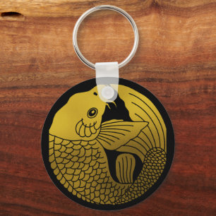Japansk Crest-Carp Nyckelring