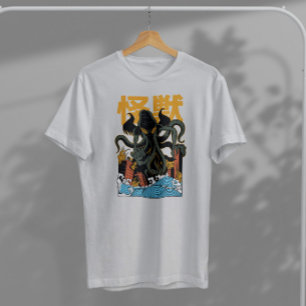 Japansk Cthulhu T Shirt