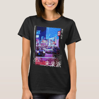 Japansk cyberpunk Tokyo Streetwear Aesthetic Japa T Shirt