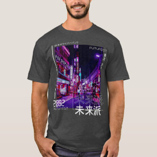 Japansk cyberpunk Tokyo Streetwear Aesthetic Japa T Shirt