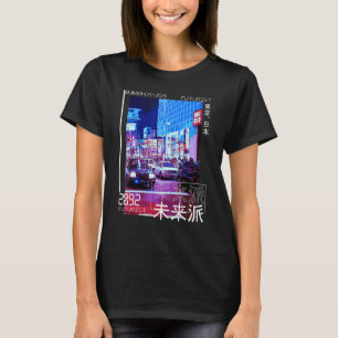 Japansk cyberpunk Tokyo streetwear-estetik Japa T Shirt