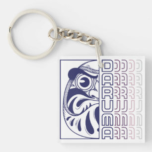 Japansk Daruma-dockillustration