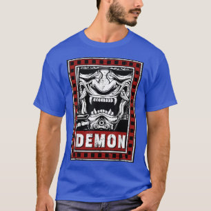 Japansk demon Harajuku Oni Ansikte Mask (2) T Shirt