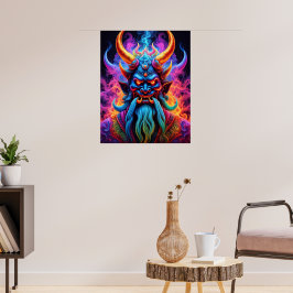 Japansk demon poster