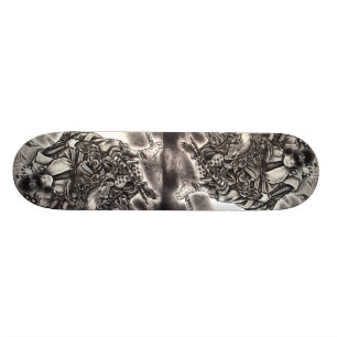 Japansk demonSkateboard Mini Skateboard Bräda 18,5 Cm