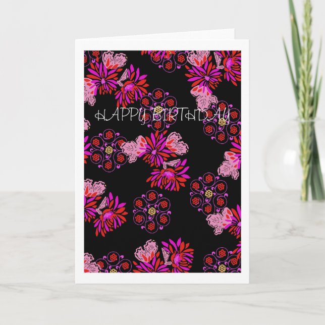 japansk design kort (Framsida)