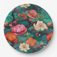 Japansk design party pappra tallrikar