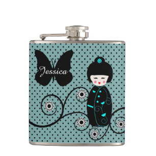 Japansk doll Polka Dot-Personlig Fickplunta
