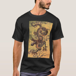 Japansk drake, 19th århundrade 3 tee shirt