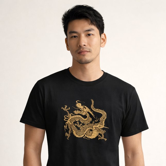 Japansk drake anpassningsbara färger  t shirt (Skapare uppladdad)