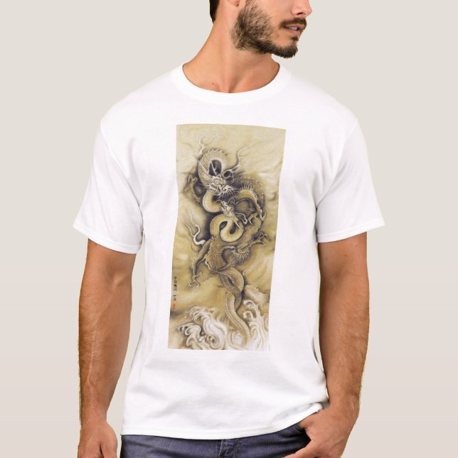 Japansk drake t shirt (Framsida)