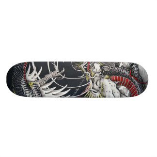 Japansk drakeSkateboard Old School Skateboard Bräda 18 Cm