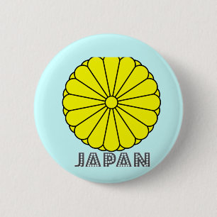 Japansk Emblem Knapp