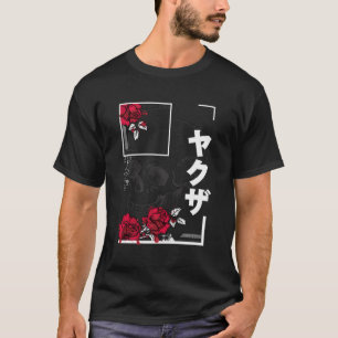 Japansk estetisk skull Ro Japan Goth Gothic S T Shirt