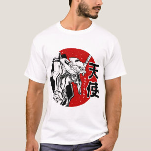 japansk evangelion t shirt