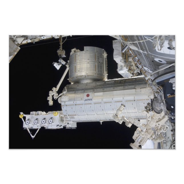 Japansk experimentmodul Kibo Laboratory 2 Fototryck (Framsidan)