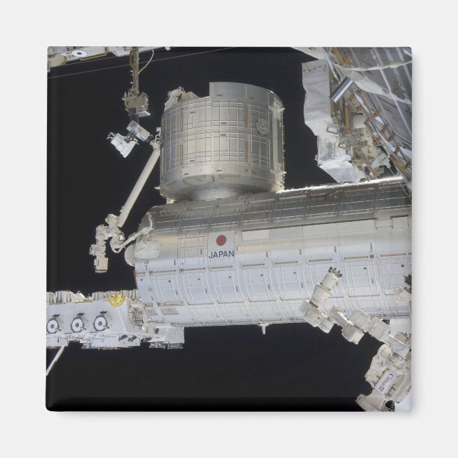 Japansk experimentmodul Kibo Laboratory 2 Magnet (Framsidan)