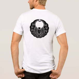 Japansk Family Crest-Butterfly T Shirt