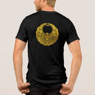 Japansk Family Crest-Butterfly T Shirt