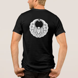 Japansk Family Crest-Butterfly T Shirt