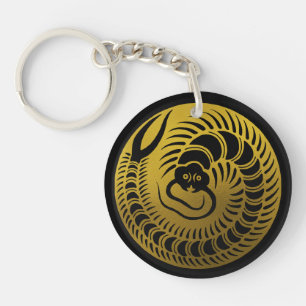 Japansk Family Crest-Centipede
