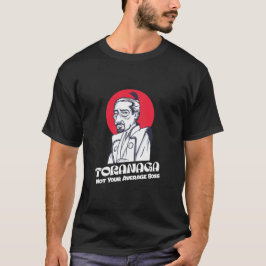 Japansk feudal Lord Caricature T Shirt