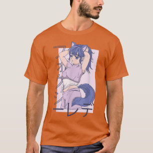 Japansk ficka, söt för kvinnor t shirt