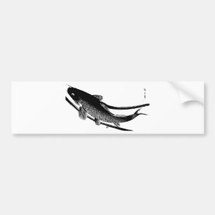 Japansk fisk bildekal