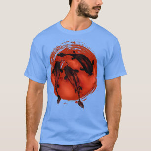 japansk fisk t shirt