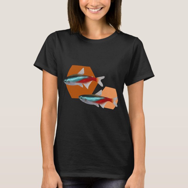 Japansk fisk t shirt (Framsida)
