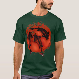 japansk fisk t shirt