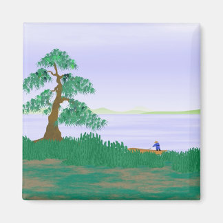 Japansk fiskare - Magnet