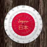 Japansk Flagga Dartboard och Japan/speltavla Darttavla<br><div class="desc">Dartboard: Japan och japanska flagga,  familjespel - kärlek mitt land,  sommarspel,  helgdag,  fars dag,  födelsedagsfest,  College studenter / roligtar</div>