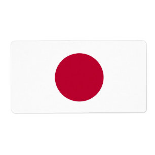 Japansk flagga fraktsedel