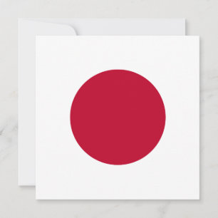 Japansk Flagga Inbjudningar